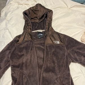 North face jacket- adult small with hood